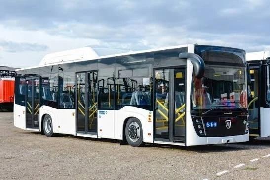 Маршрут № 55 в Барнауле стал площадкой для испытания газомоторного автобуса НЕФАЗ-5299