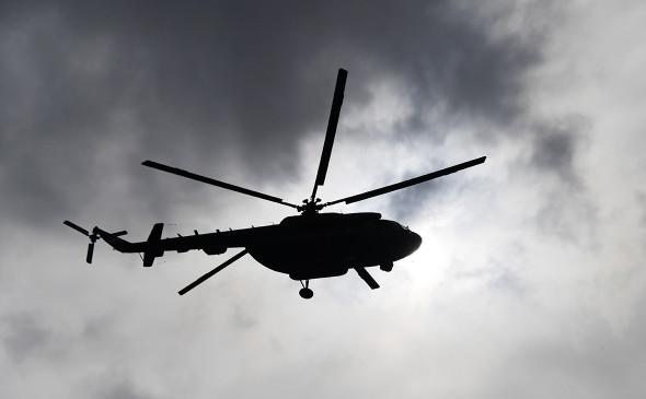 Вертолёт Ми-8 повредил шасси в Туруханском районе 