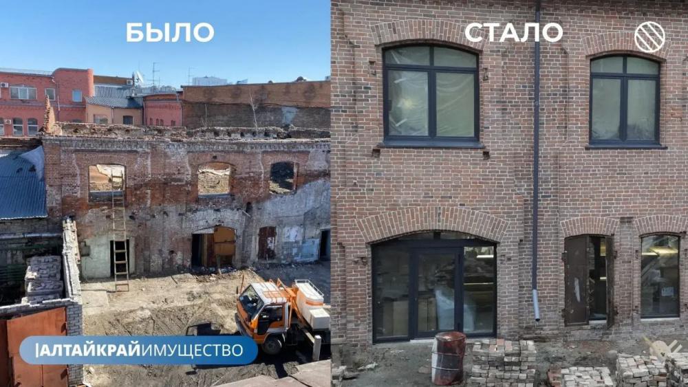 Исторический универмаг «Сухов с сыновьями» отреставрировали в Барнауле 