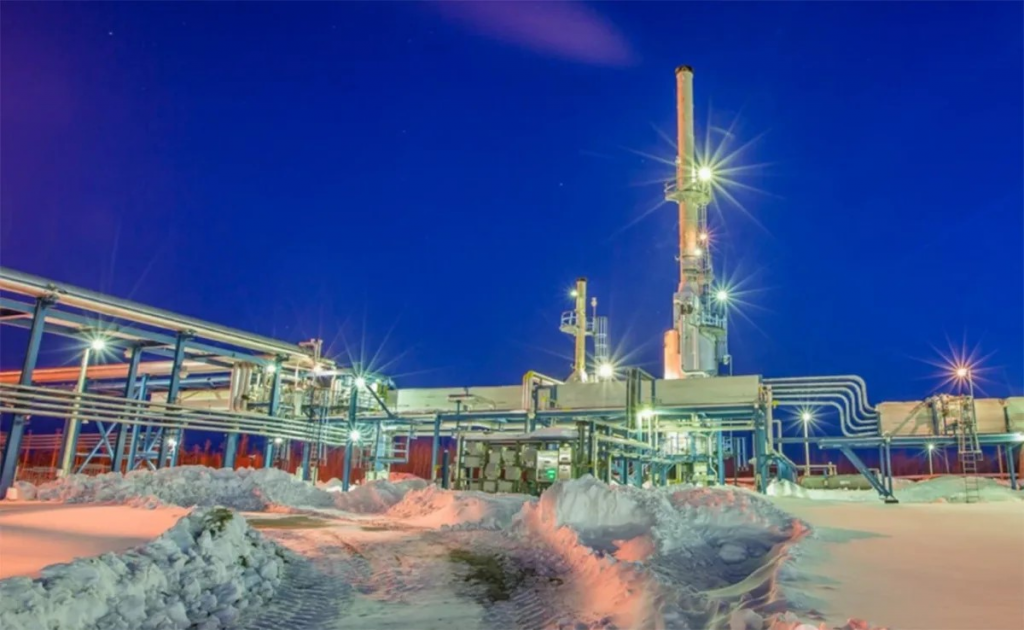 История Кедрового Газокомпрессорная станция