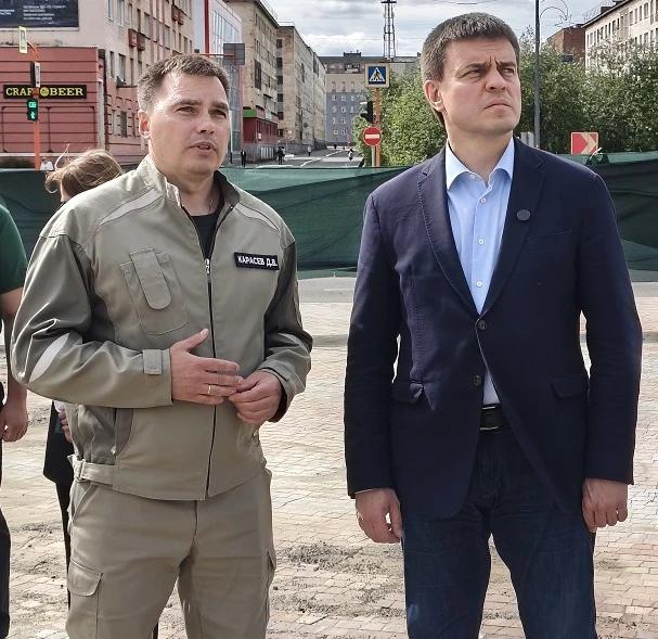 Михаил Котюков и Дмитрий Карасев