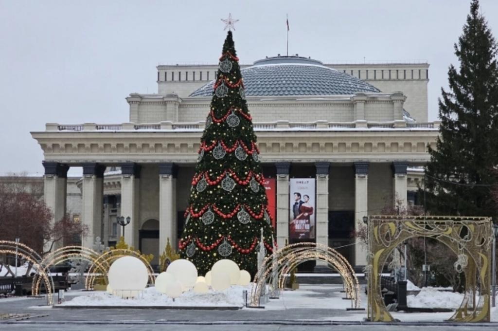 Главная елка Новосибирска