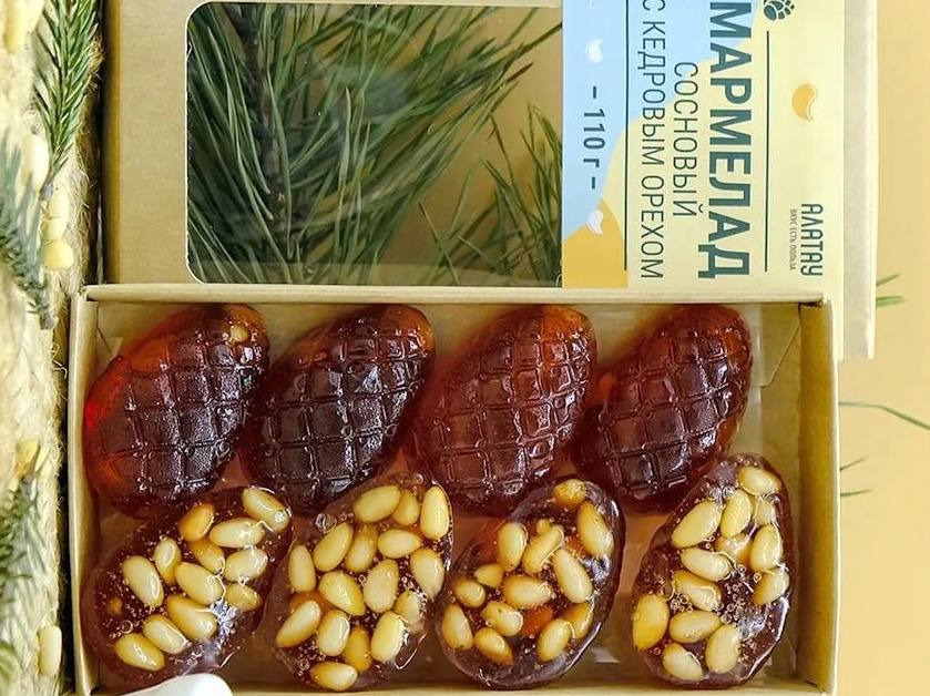 Мармелад в виде шишек