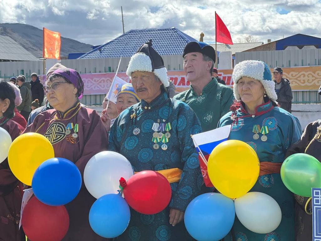 сельский парад