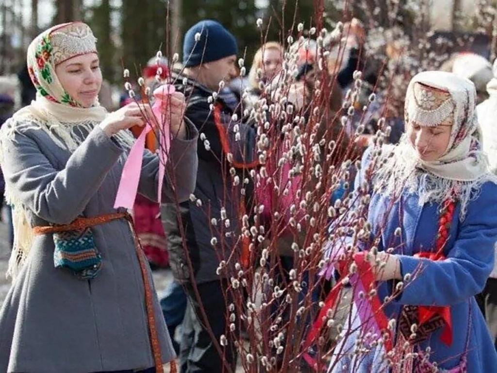 Освящение вербы