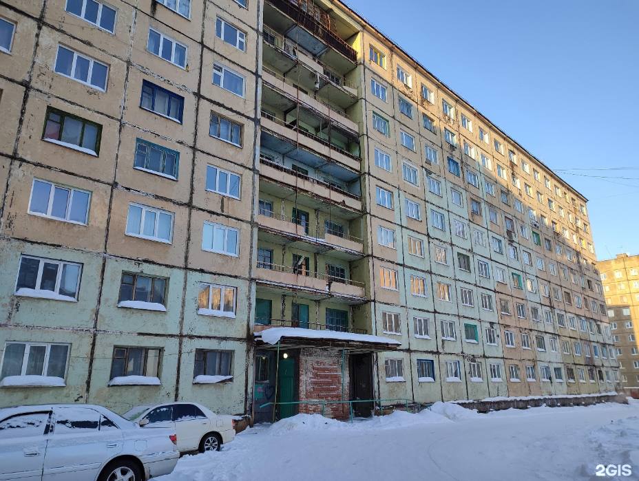 Аварийная гостинка на Лауреатов 75 Норильск - Телеграм Норильска.jpg Аварийная гостинка на Лауреатов 75 Норильск - Телеграм Норильска.jpg
