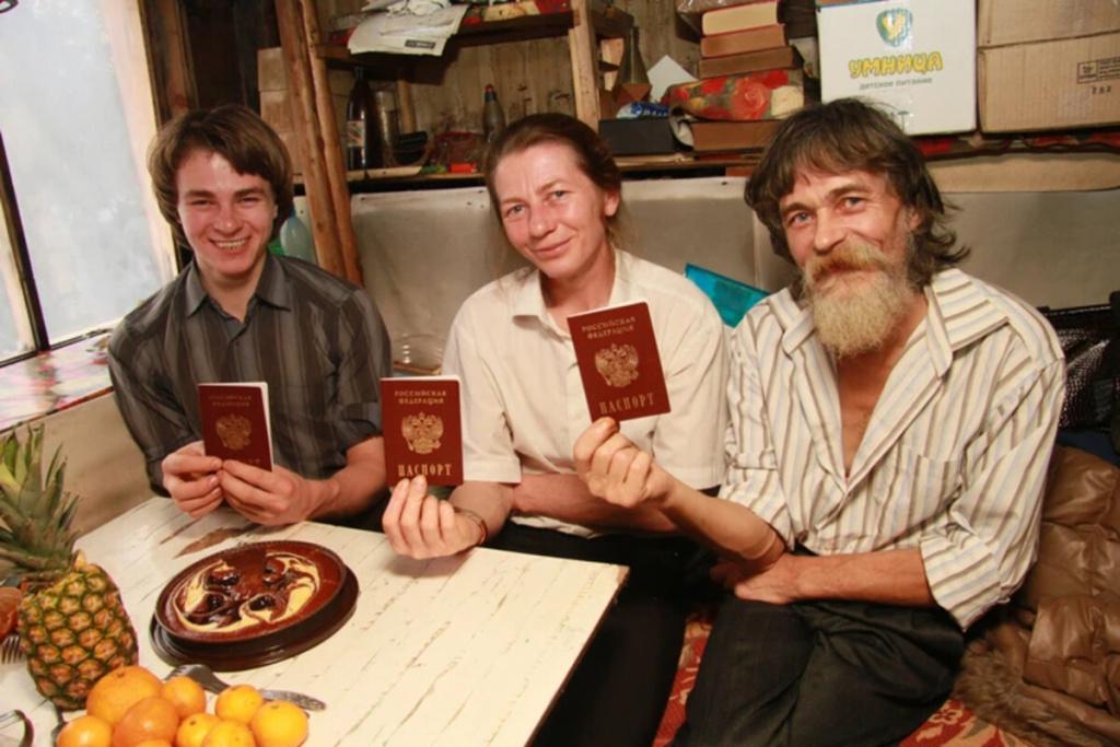 Семья отшельников Наумкиных