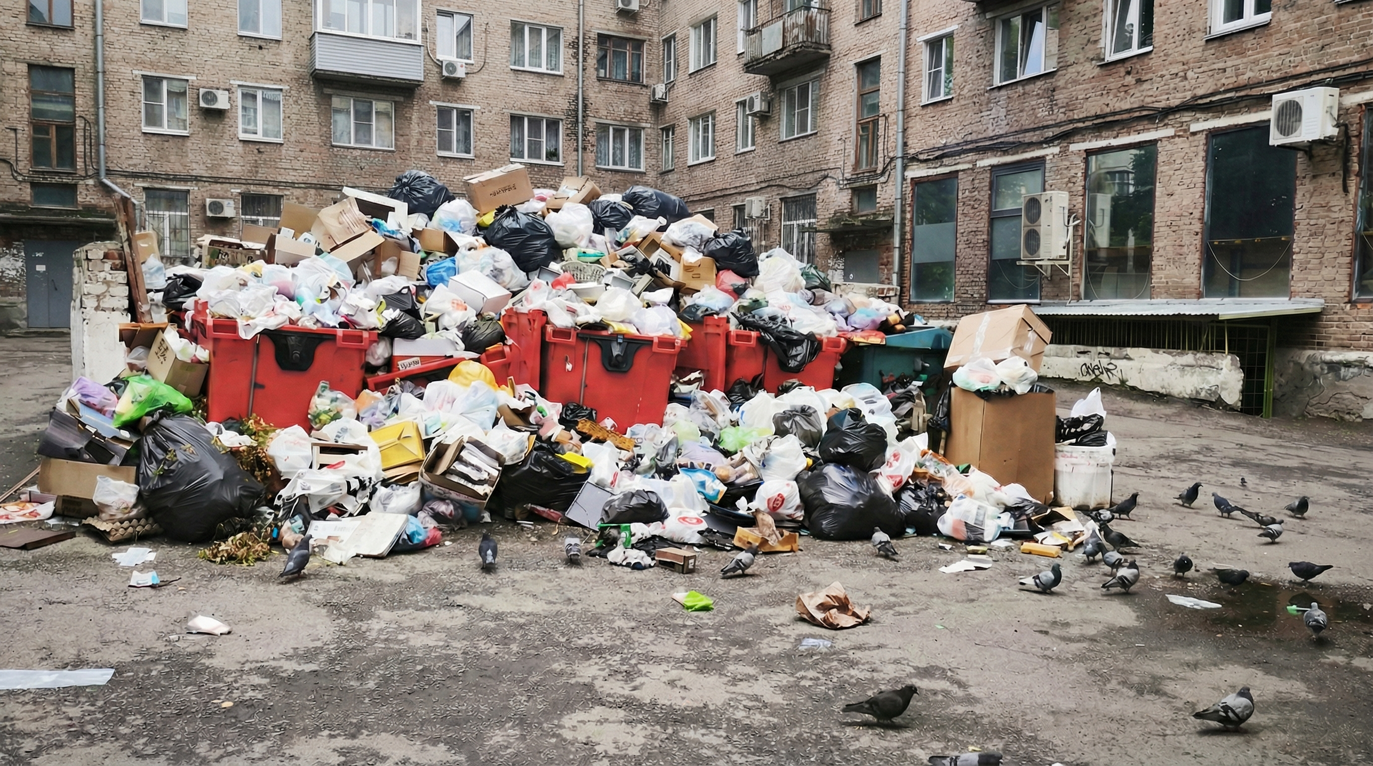 В Красноярске в два раза повышен тариф на вывоз мусора после спора властей и мусорного оператора 