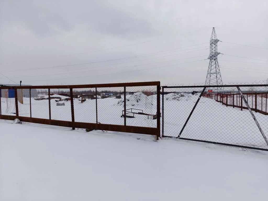 место провала в Талнахе огородили забором