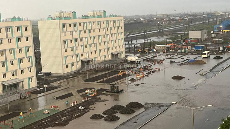 Норильск в темноте и без воды пережил погодный мини-апокалипсис