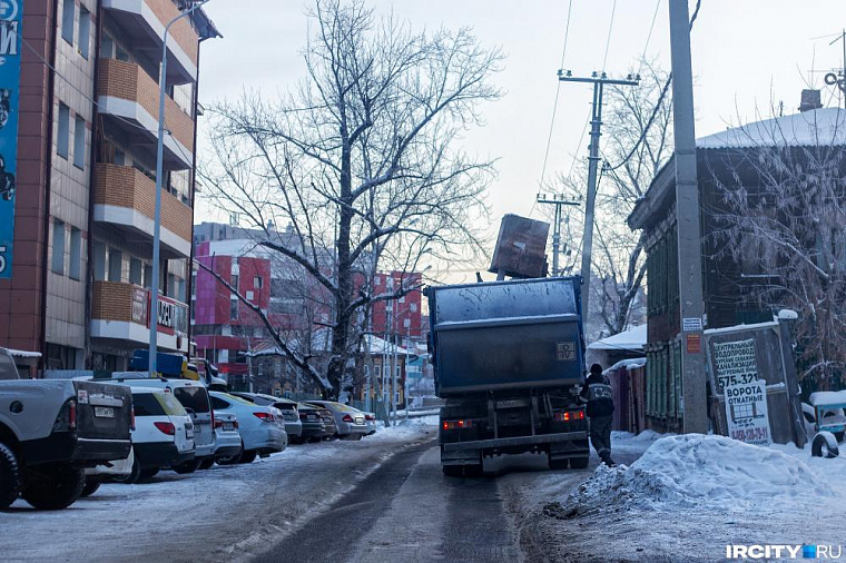 В Иркутске можно проследить за вывозом мусора в режиме онлайн