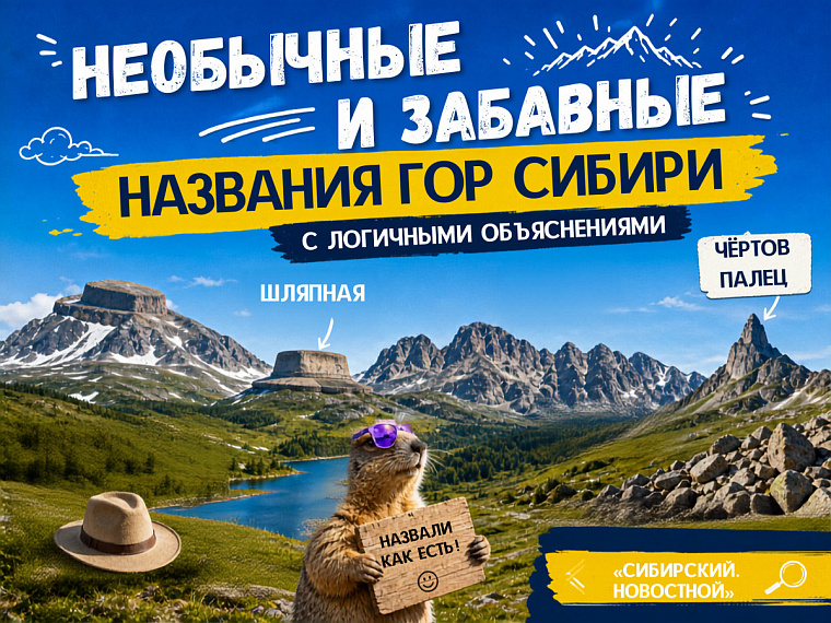 Топонимический курьез: почему горы Алтая получили такие странные названия
