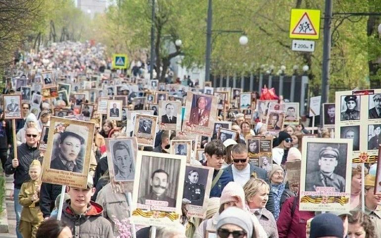 В Хакасии в этом году не будет шествия «Бессмертного полка» и проезда военной техники