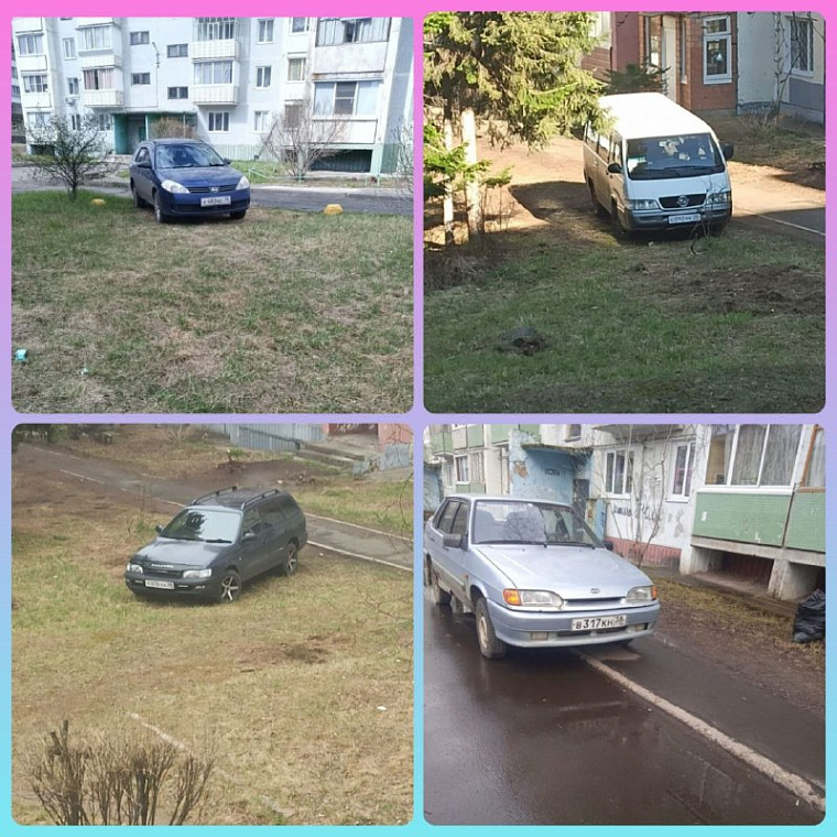 В Усть-Илимске за парковку на газоне, автомобилистов обяжут восстанавливать территорию