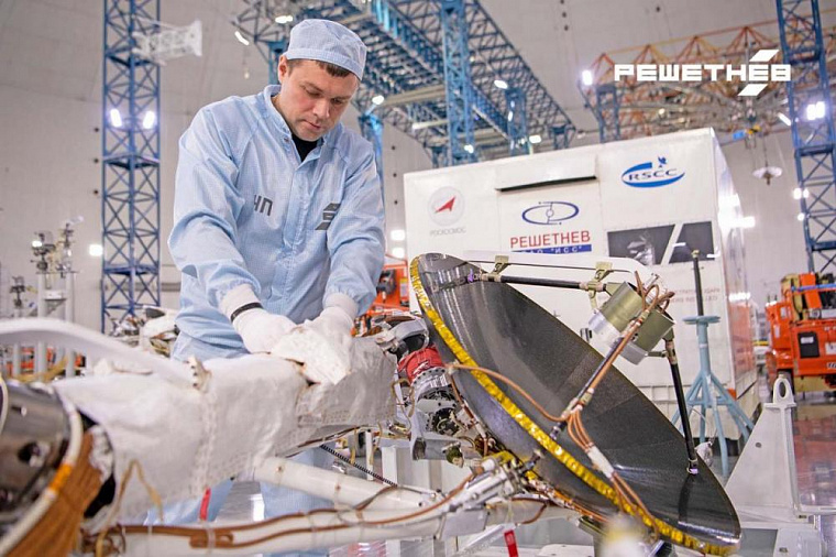 Красноярская компания «Решетнёв» создала антенны для новых космических кораблей