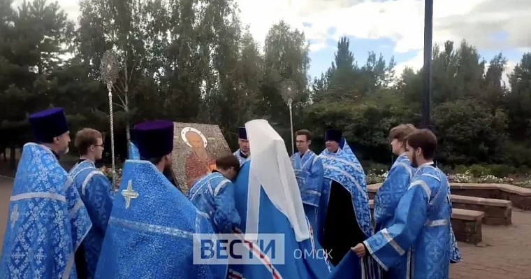 В Омск привезли икону Иоанна Кронштадтского: образ пробудет в храмах города до 5 сентября