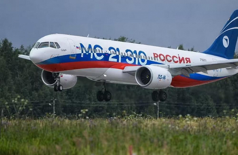 Минпромторг подписал контракты на поставку 18 самолётов МС-21 Иркутского авиазавода