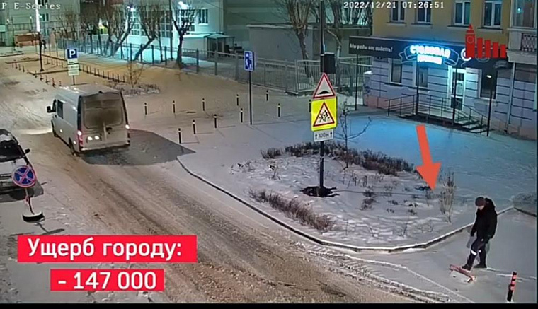 Водитель-вандал сломал на платной парковке в Красноярске блокираторы почти на миллион рублей 