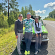 В Иркутской области пересеклись пути путешественников, идущих пешком из Москвы во Владивосток, и экспедиции «Москвич-Полярник»