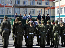 В Омске открылся первый в регионе кадетский класс ФСБ