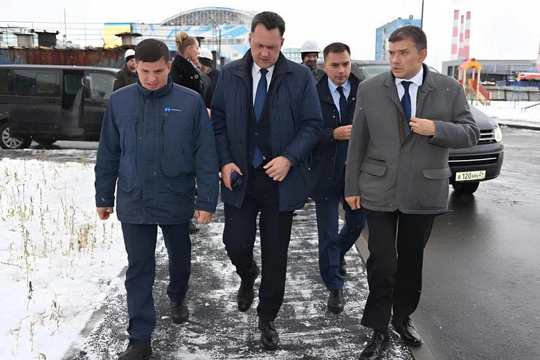 Делегация Совета Федерации проинспектировала ход реновации Норильска: какие-то проекты пришлось «подвинуть»