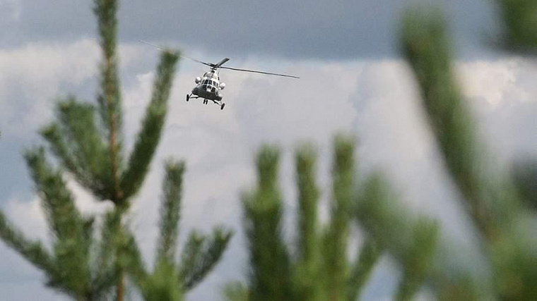 Вертолёт Ми-8 упал в Челябинской области