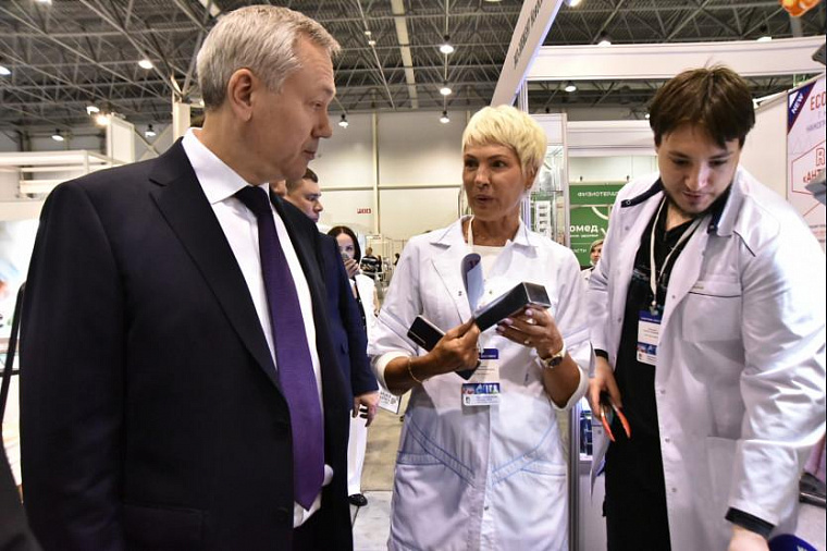 Выставка "Здравоохранение Сибири 2023" проходит в Новосибирской области