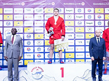 Спортсмен из Республики Алтай Артём Тадин завоевал золото на чемпионате мира по боевому самбо