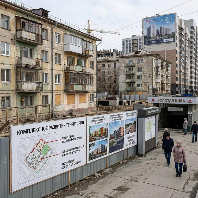В Новосибирске расселят 41 ветхий и аварийный дом