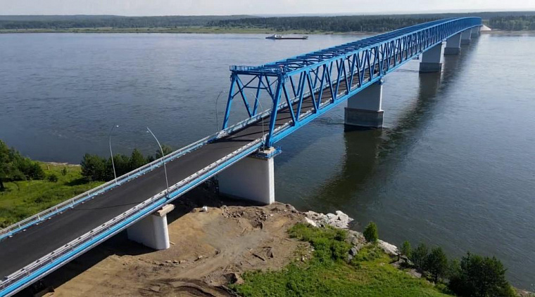 Завершено строительство Высокогорского моста