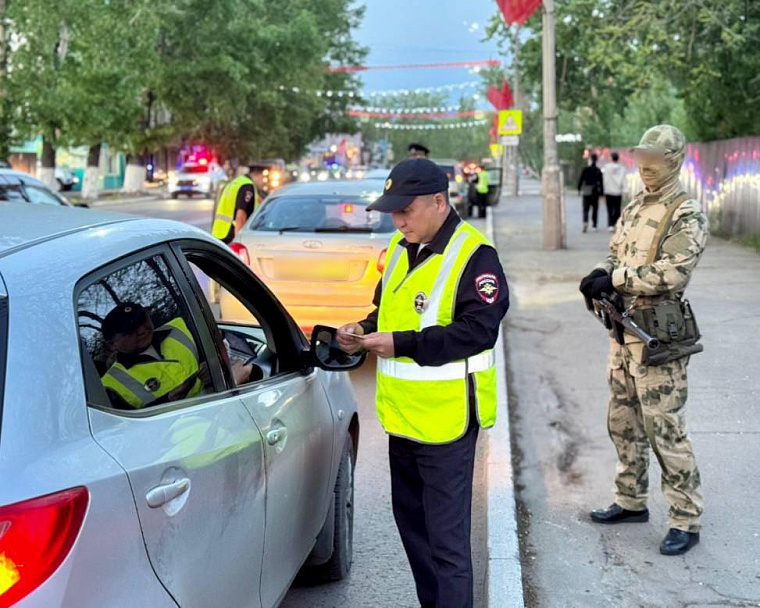 В Туве тотальные проверки на дорогах выявили полторы тысячи нарушений и 65 пьяных за рулём