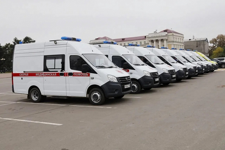 Пять сибирских регионов получат новые автомобили скорой помощи от Правительства России