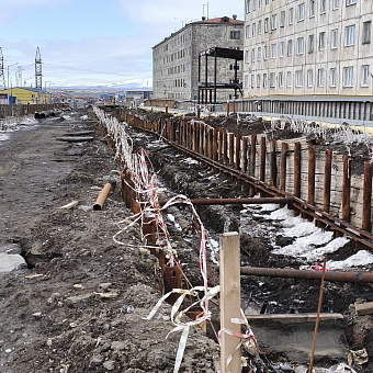 Продолжающийся третий год ремонт коллекторов в Норильске сказывается на состоянии жилого фонда