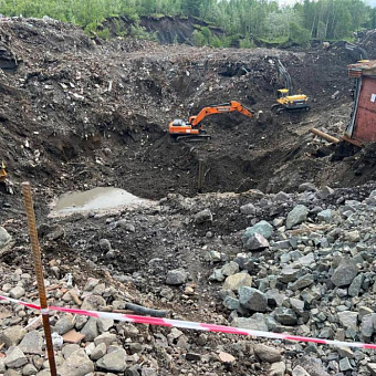 В Норильске пока не планируют возобновлять поиск женщины, погибшей почти год назад из-за провала грунта