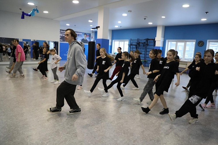 Победитель седьмого сезона Танцев на ТНТ дал мастер-класс в Норильске