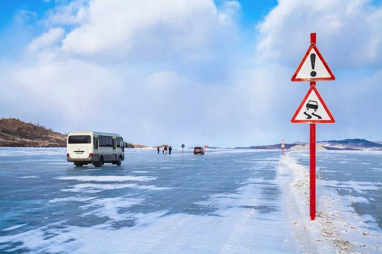 В Сибири начали работать первые ледовые переправы 