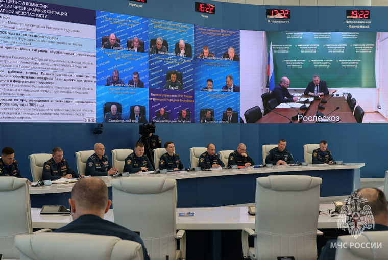 МЧС РФ: Республики Алтай и Тыва признаны не готовыми к пожароопасному сезону, Иркутская область — ограниченно готовой