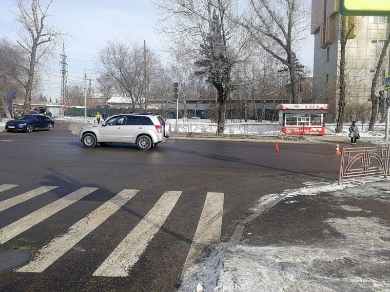 Несовершеннолетнего пешехода сбили в Иркутске