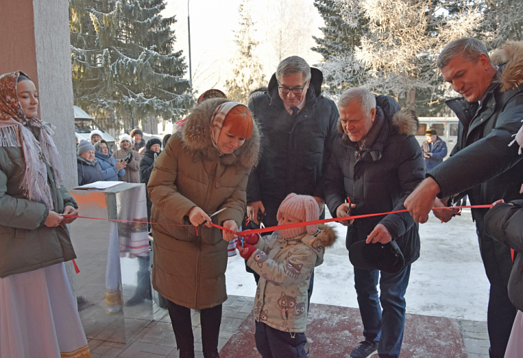 В Черепановском районе под Новосибирском открыли культурные учреждения