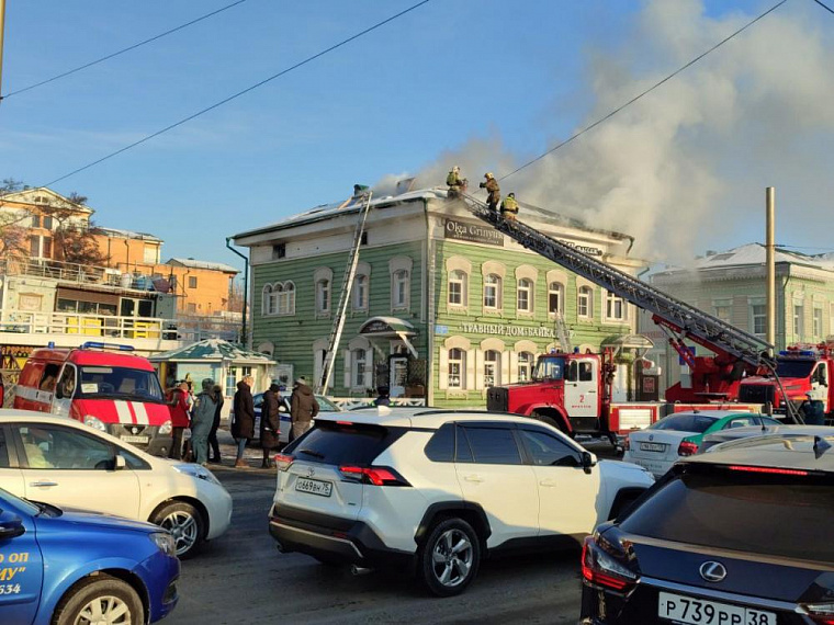Установлена предварительная причина пожара в 130 районе Иркутска