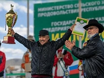 Жеребец хакасского конезаводчика Ивана Миндибекова установил рекорд России 
