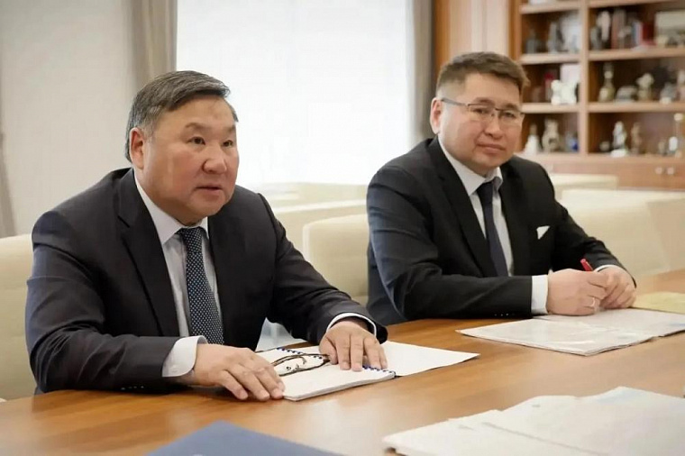 Глава Тувы Владислав Ховалыг встретился с руководством «Росгранстроя», Минстроя и Минфина России